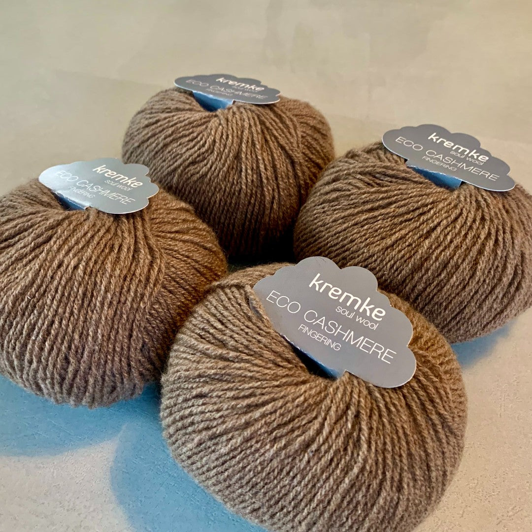 Chokolade ECO cashmere garn