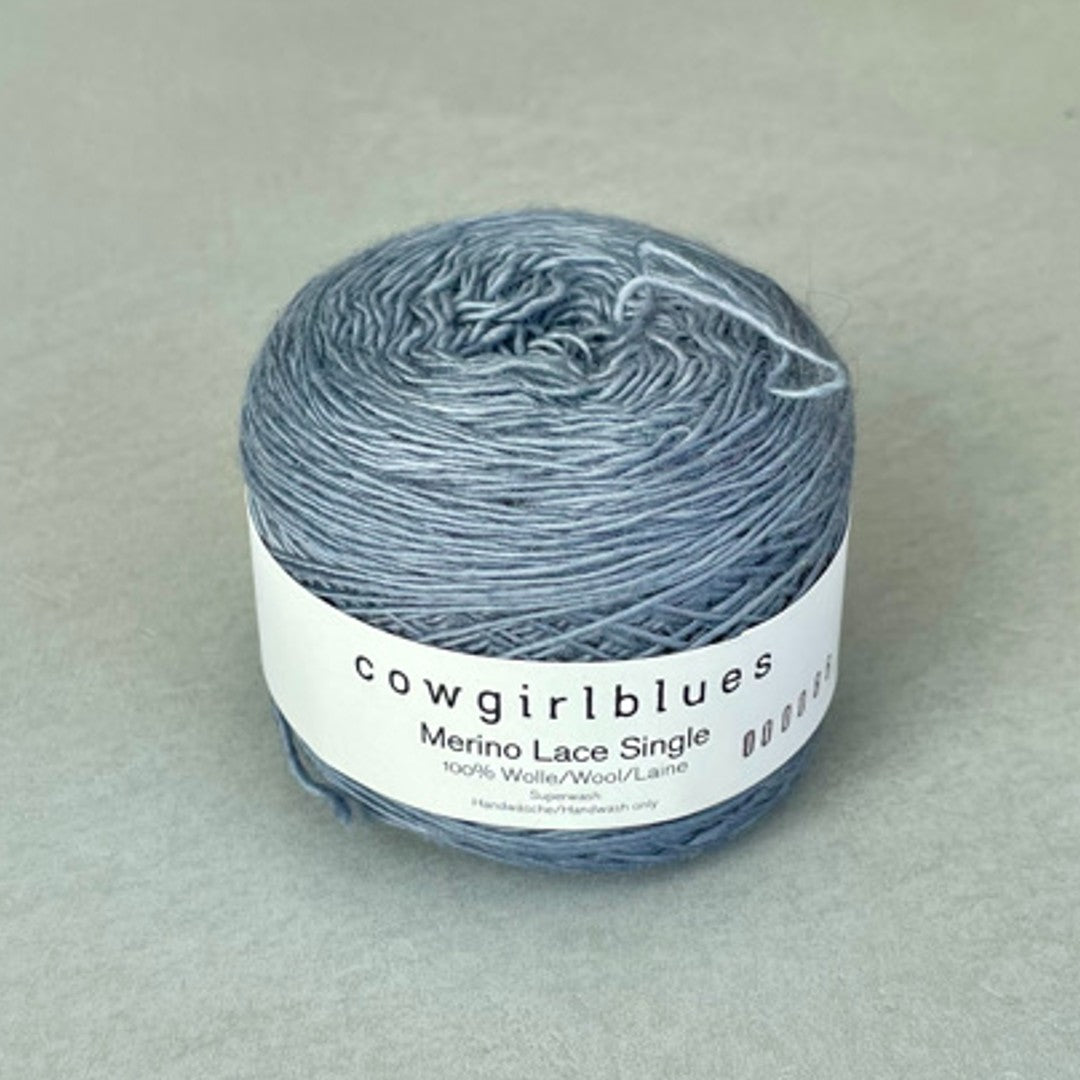 Airforce Merino Lace Single merino uld fra Cowgirlblues
