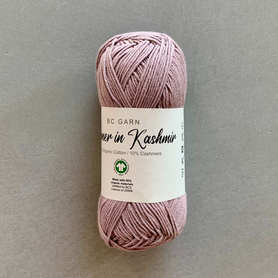 Pudder Summer in Kashmir GOTS certificeret garn med bomuld og cashmere garn