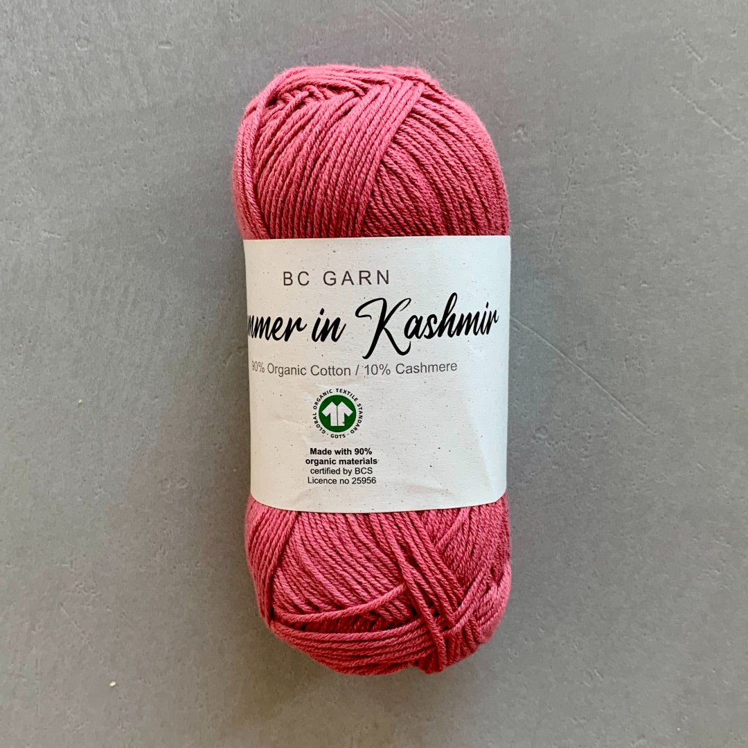 Rosa Summer in Kashmir GOTS certificeret garn med bomuld og cashmere garn