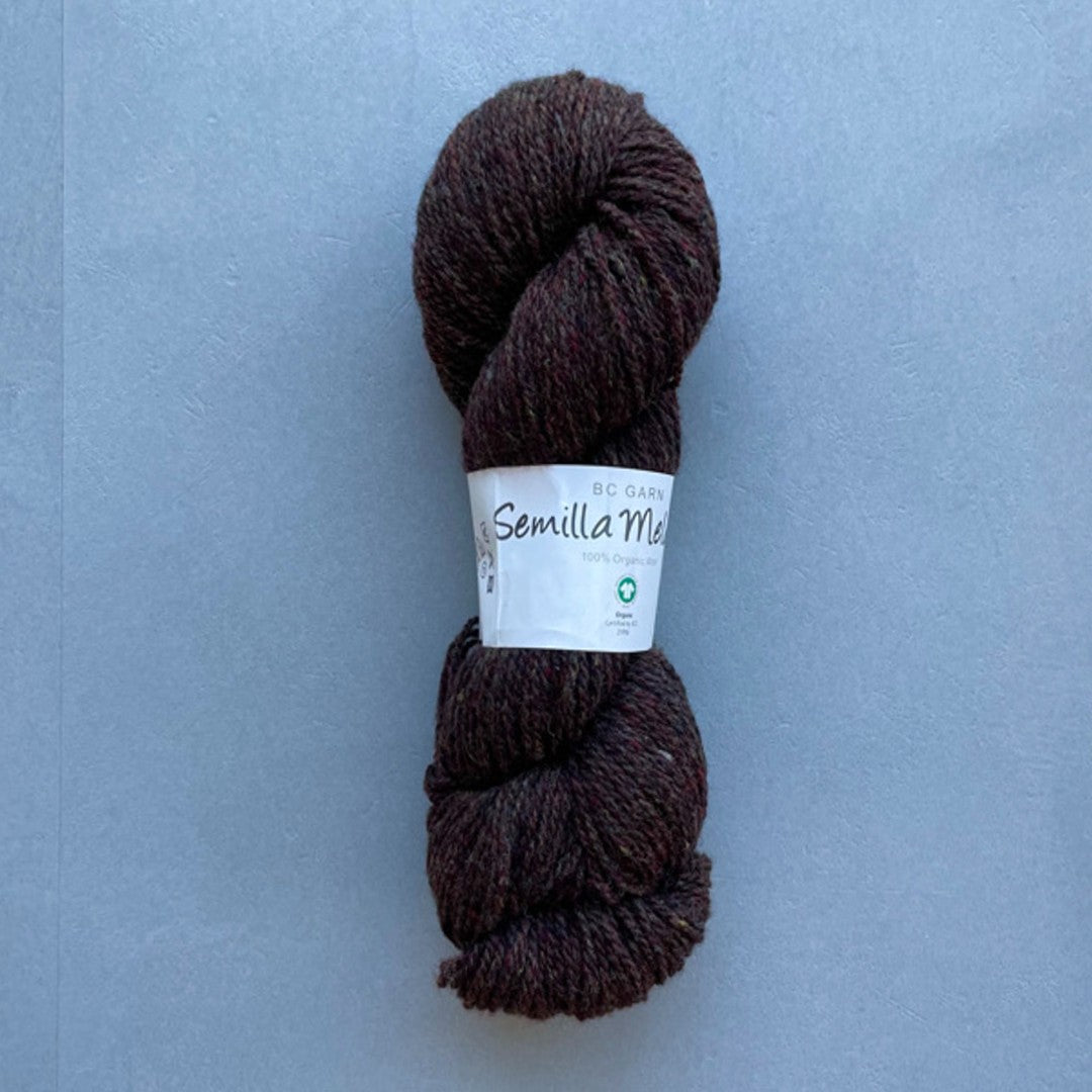 Chokolade Semilla Melange GOTS certificeret økologisk uld