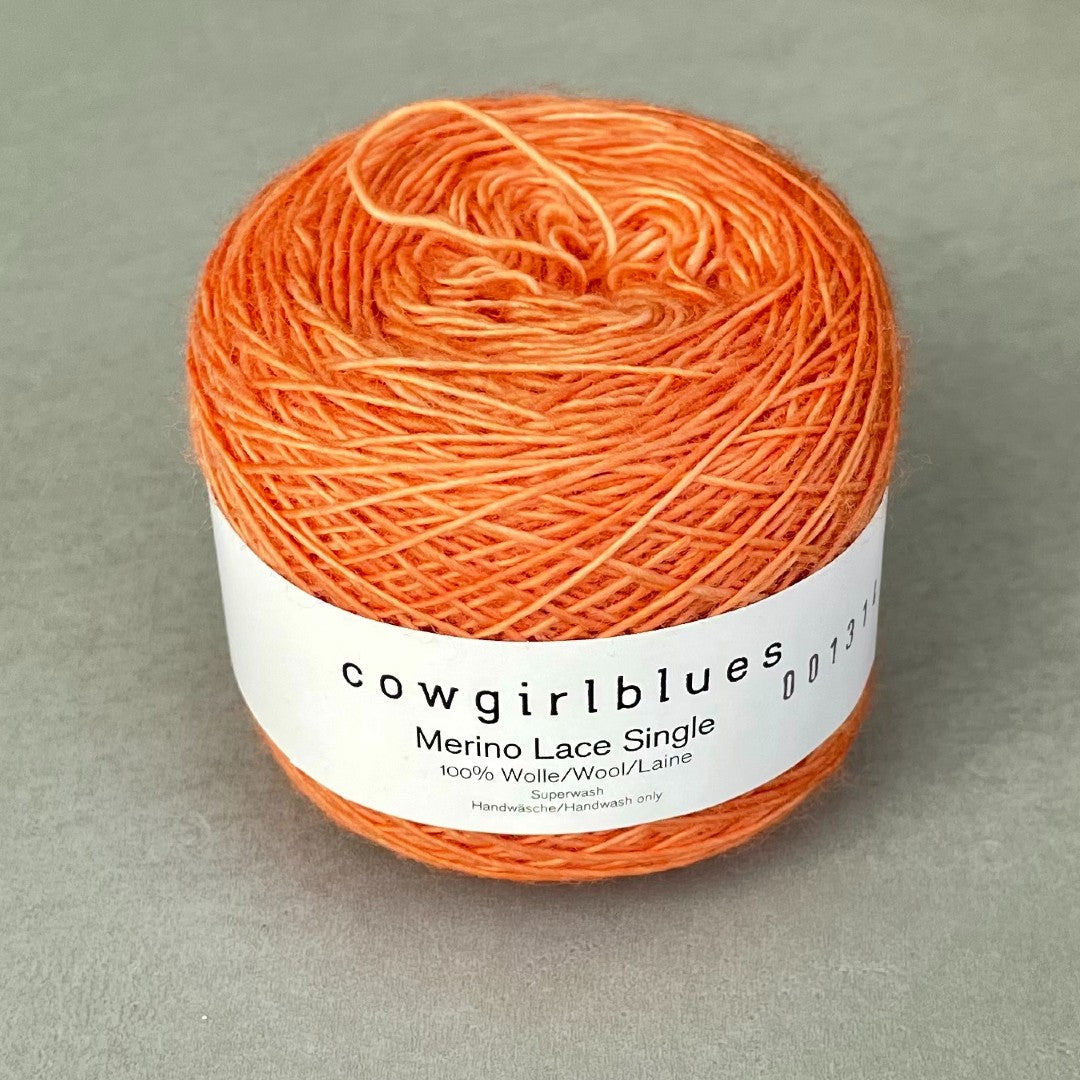 Carrot Merino Lace Single merino uld fra Cowgirlblues
