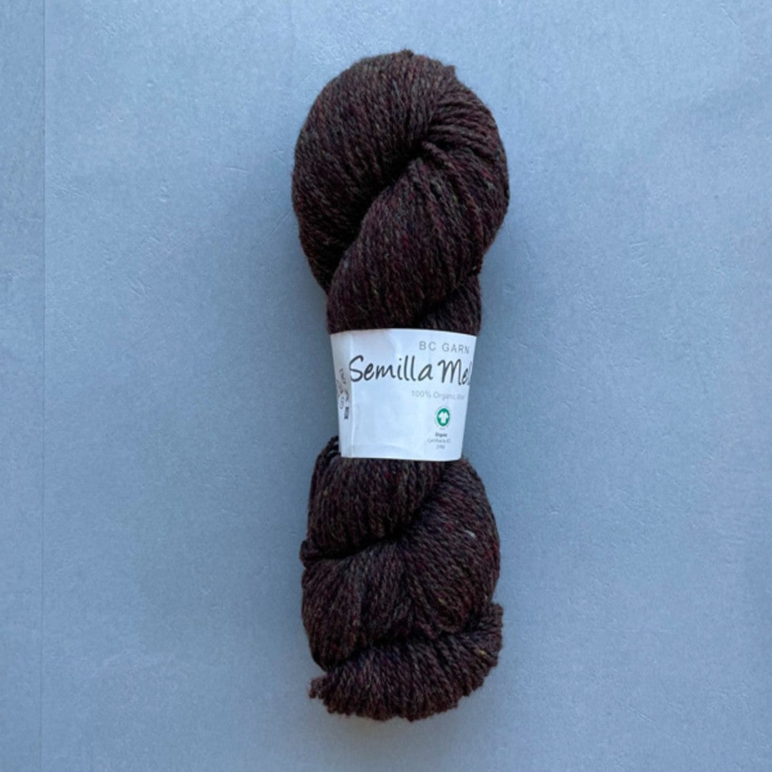 Chokolade Semilla Melange GOTS certificeret økologisk uld